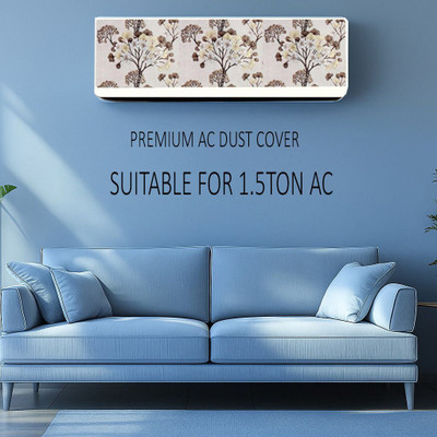 ULTRAINFINITE Air Conditioner  Cover(Width: 98 cm, BROWN)