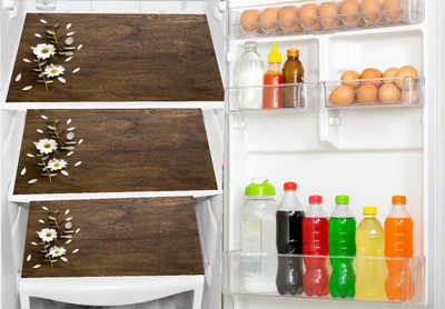 SANRAKSSHAN Fridge Mat(Width: 32 cm, Multicolor)
