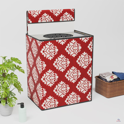 Heart Home Top Loading Washing Machine  Cover(Width: 60 cm, Maroon)
