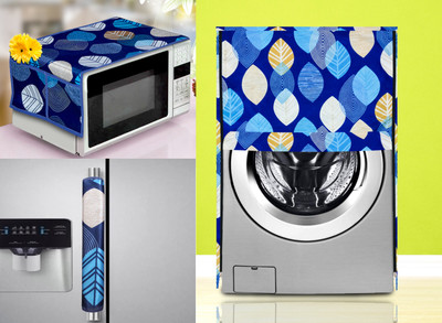 Comfort House Front Loading Washing Machine  Cover(Width: 58.42 cm, Blue)