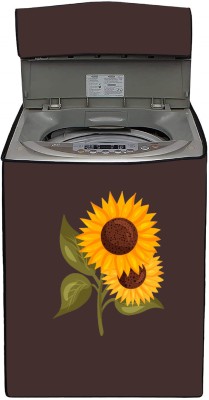 Delideal Top Loading Washing Machine  Cover(Width: 67 cm, Brown)