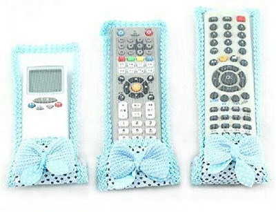Sunesh Creation Remote  Cover(Width: 11 cm, Blue)