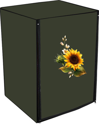Adira Front Loading Washing Machine  Cover(Width: 71 cm, Green)