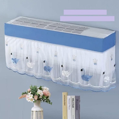PARAAAMSUKHAAM Air Conditioner  Cover(Width: 21 cm, Blue)