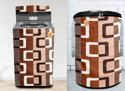 Kanushi Industries Top Loading Washing Machine  Cover(Width: 58 cm, Brown)