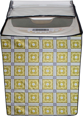 Crosia Craft Top Loading Washing Machine  Cover(Width: 66 cm, Yellow)