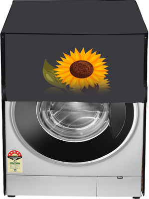 Delideal Front Loading Washing Machine  Cover(Width: 66 cm, Grey)