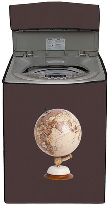 Delideal Top Loading Washing Machine  Cover(Width: 65 cm, Brown)
