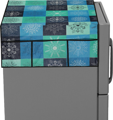 nurafiya Refrigerator  Cover(Width: 51 cm, Multicolor)