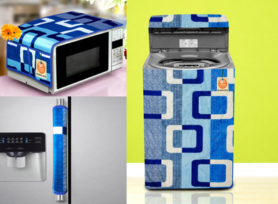 Kanushi Industries Top Loading Washing Machine  Cover(Width: 58 cm, Blue)