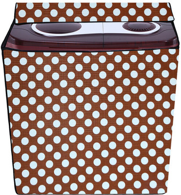 AAVYA UNIQUE FASHION Semi-Automatic Washing Machine  Cover(Width: 82 cm, Multicolor)