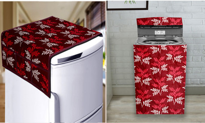 Comfort House Top Loading Washing Machine  Cover(Width: 58.42 cm, Maroon)