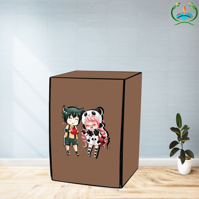 ME AND ME Front Loading Washing Machine  Cover(Width: 58 cm, Beige)