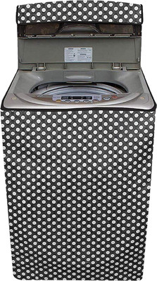 KUBER INDUSTRIES Top Loading Washing Machine  Cover(Width: 58 cm, Black)
