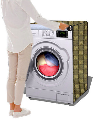 Decorly Furnishings Front Loading Washing Machine  Cover(Width: 64 cm, MALTICOLOUR)