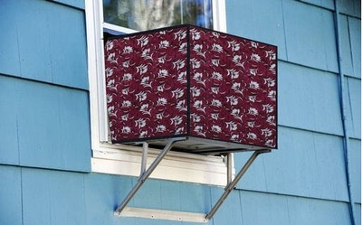Shri shyam ji Air Conditioner  Cover(Width: 50.5 cm, Maroon)