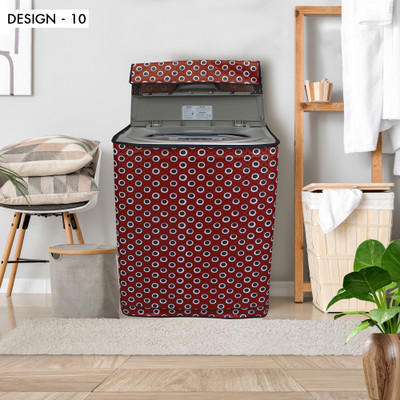 Glassiano Top Loading Washing Machine  Cover(Width: 53.3 cm, ( 5 kg, 5.2 Kg, 5.5 Kg ))