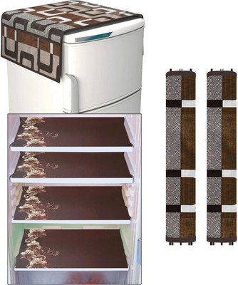 LooMantha Fridge Mat(Width: 55 cm, Brown)