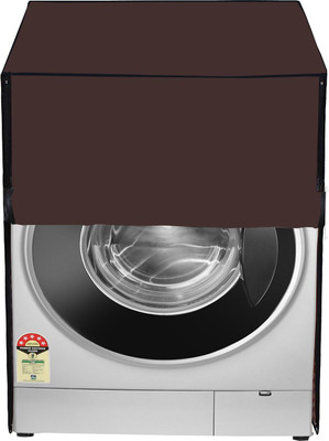 SO HOMEFURNISHING Front Loading Washing Machine  Cover(Width: 66.1 cm, Brown)