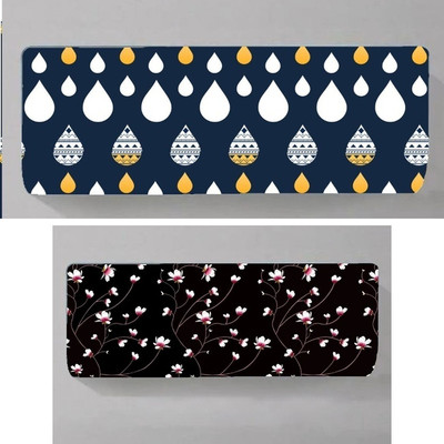 TURIYA Air Conditioner  Cover(Width: 97 cm, Multicolor)
