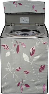 Homeify Top Loading Washing Machine  Cover(Width: 53 cm, Grey, White)