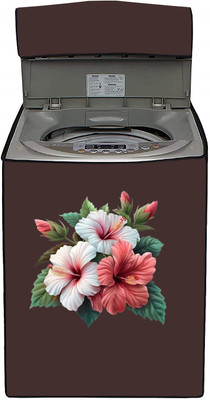 SO HOMEFURNISHING Top Loading Washing Machine  Cover(Width: 55.2 cm, Brown)