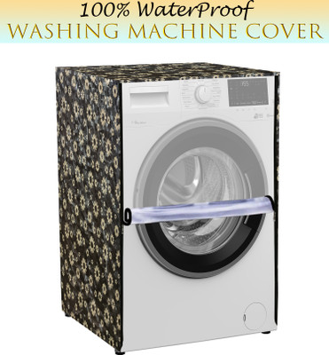 Flipkart SmartBuy Front Loading Washing Machine  Cover(Width: 55 cm, Brown, TRASPARENT)