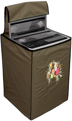 MMGRN Top Loading Washing Machine  Cover(Width: 66.7 cm, Beige)