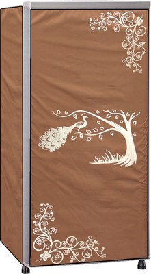 RG MART Refrigerator  Cover(Width: 23.05 cm, Beige)