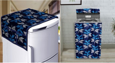 Comfort House Top Loading Washing Machine  Cover(Width: 58.42 cm, Blue)