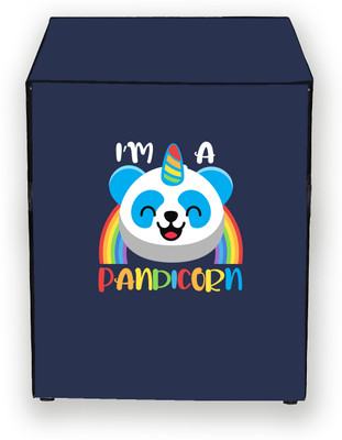 Hizing Front Loading Washing Machine  Cover(Width: 66 cm, Blue, Multicolor)