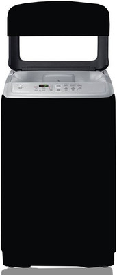 KVAR Top Loading Washing Machine  Cover(Width: 69 cm, Black)