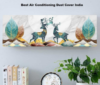 TURIYA Air Conditioner  Cover(Width: 97 cm, Multicolor)