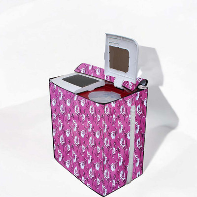 shrinitya Semi-Automatic Washing Machine  Cover(Width: 83 cm, Multicolor)