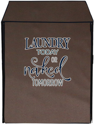 Archistylo Front Loading Washing Machine  Cover(Width: 70 cm, Brown)