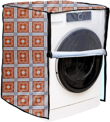 VirazCollection Front Loading Washing Machine  Cover(Width: 59.6 cm, Multicolor)