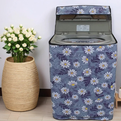 Creadcraft Top Loading Washing Machine  Cover(Width: 58.42 cm, Blue)