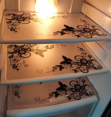 LooMantha Fridge Mat(Width: 43 cm, White)