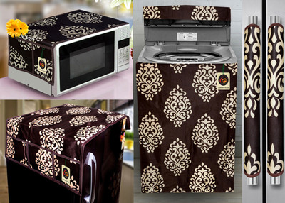 Comfort House Top Loading Washing Machine  Cover(Width: 79 cm, Brown)
