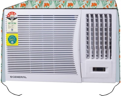 AAVYA UNIQUE FASHION Air Conditioner  Cover(Width: 68.58 cm, Orange,Green)