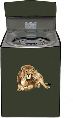 SIMSSOLUTIONS Top Loading Washing Machine  Cover(Width: 66.4 cm, Green)
