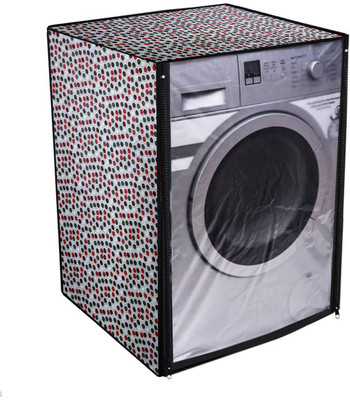 Housz Nation Front Loading Washing Machine  Cover(Width: 63 cm, Grey)