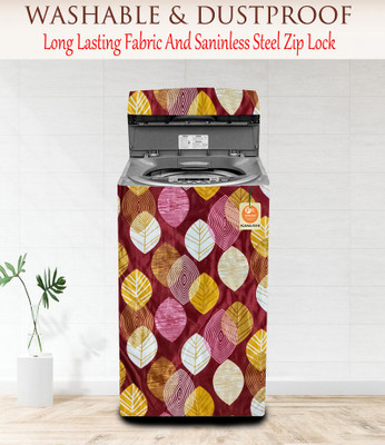 Kanushi Industries Top Loading Washing Machine  Cover(Width: 55 cm, Maroon)