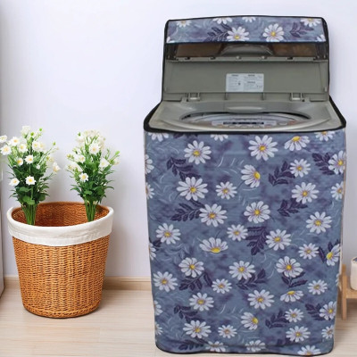 REVEXO Top Loading Washing Machine  Cover(Width: 58.42 cm, Blue)