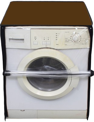 Crosia Craft Front Loading Washing Machine  Cover(Width: 60.96 cm, Brown)