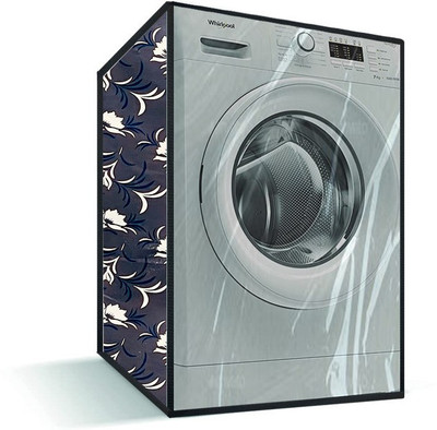 Delideal Front Loading Washing Machine  Cover(Width: 71 cm, Grey, White)