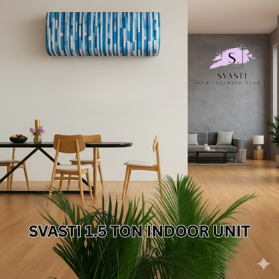 SVASTI Air Conditioner  Cover(Width: 101 cm, Multicolor)