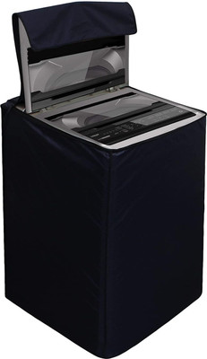 Wings Star Top Loading Washing Machine  Cover(Width: 58 cm, Blue)