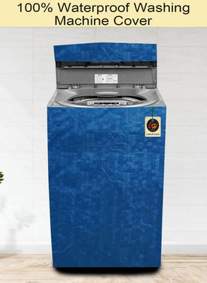 Comfort House Top Loading Washing Machine  Cover(Width: 55 cm, Blue)