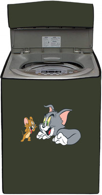 Delideal Top Loading Washing Machine  Cover(Width: 63 cm, Green)